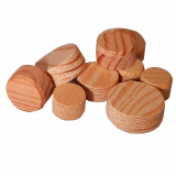 Kiefer Konusplättchen bzw. Querholzplättchen / Durchmesser von 10 bis 40 mm wählbar