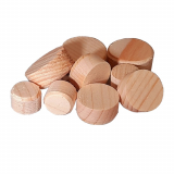 Fichte Konusplättchen bzw. Querholzplättchen / Durchmesser von 10 bis 40 mm wählbar