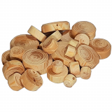 Naturastdübel aus Fichte / Durchmesser von 10 bis 30 mm wählbar