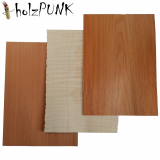 Furniere aus Ahorn und Lärche